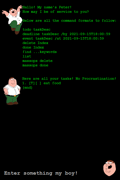 Peter Griffin Task Tracker 1