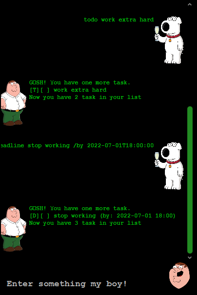 Peter Griffin Task Tracker 2